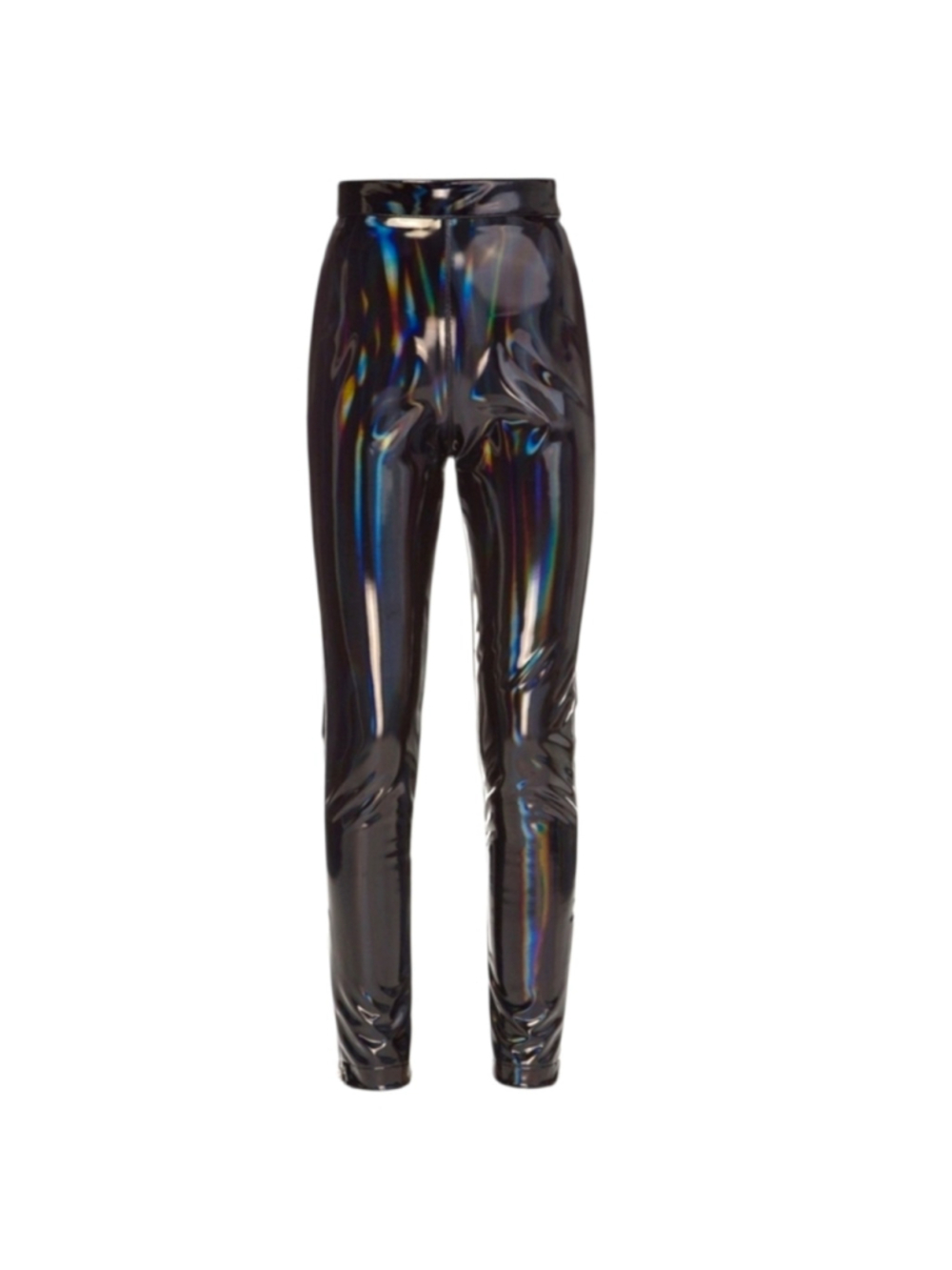 $1050 BALMAIN Holographic Pant Size FR 36 US 4